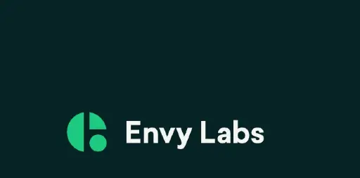 Screenshot of Envy Lab's home page.
